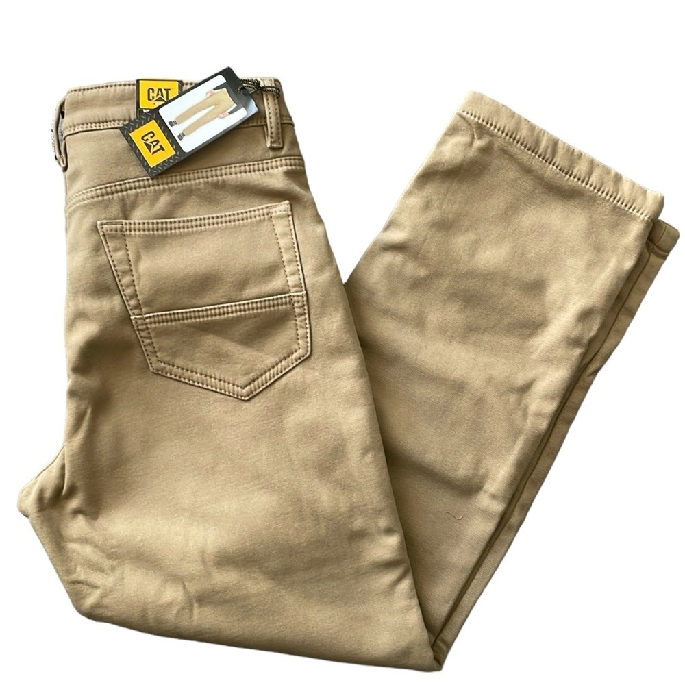 CAT Caterpillar - Fleece Lined Canvas Pants